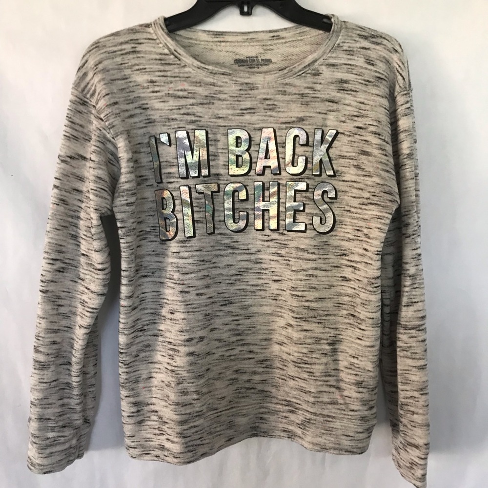 I’M BACK BITCHES Lightweight Sweater 😜😜